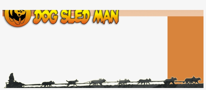 Dog Sled Man - Dog, transparent png download