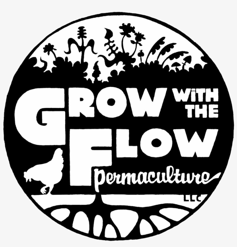 Grow With The Flow Logo, transparent png download