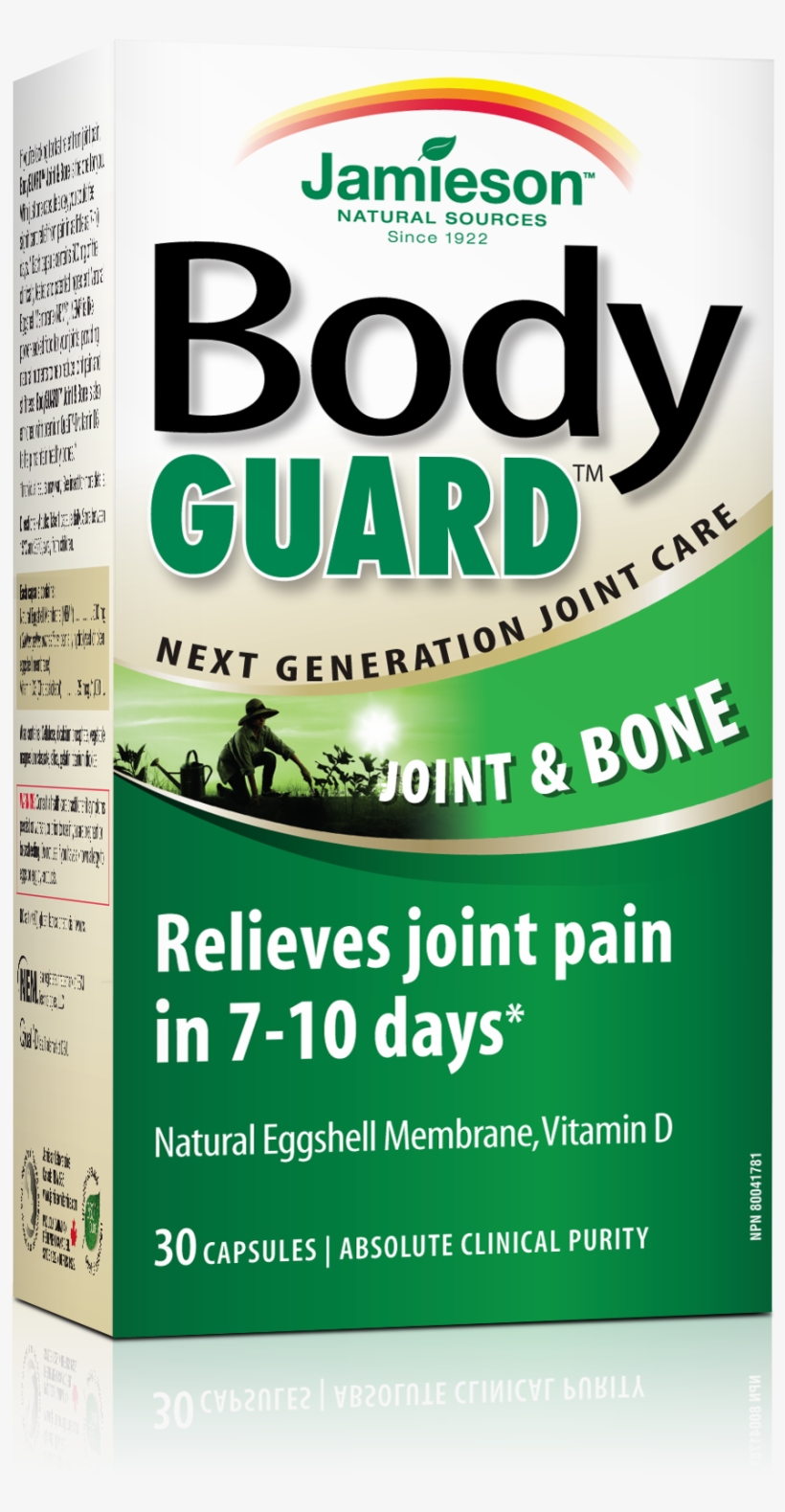 Bodyguard™ Joint & Bone, 30 Caps, transparent png download