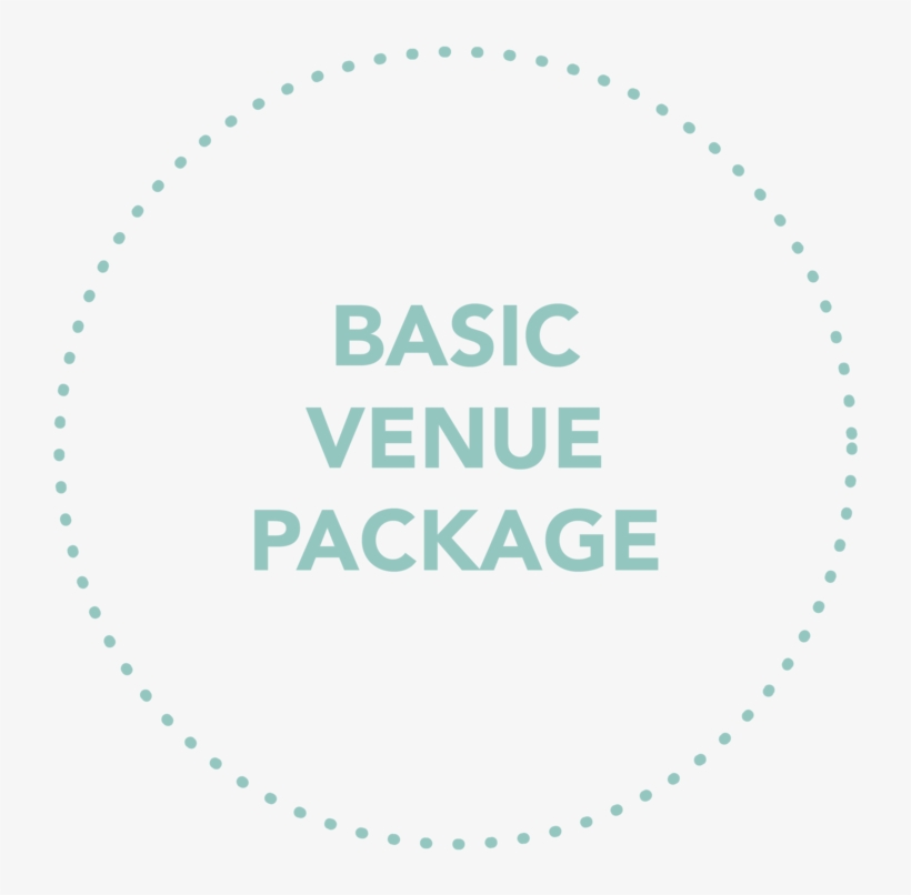 This Package Is A Venue Necessity And Allows The Bride - Circle, transparent png download