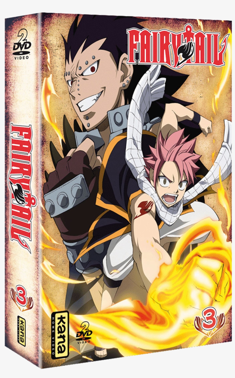 Fairy Tail Vol 3 Coffret 2 Dvd - Fairy Tail Vol.6, transparent png download