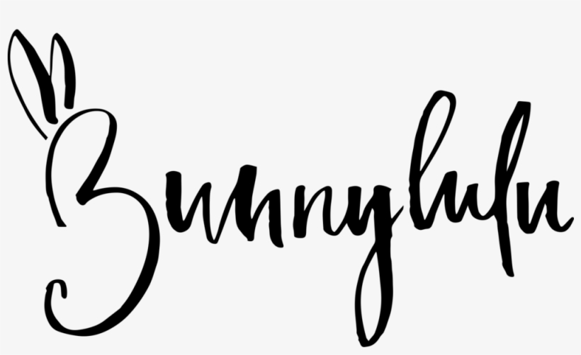 Bunnylulu Handmade - Calligraphy, transparent png download