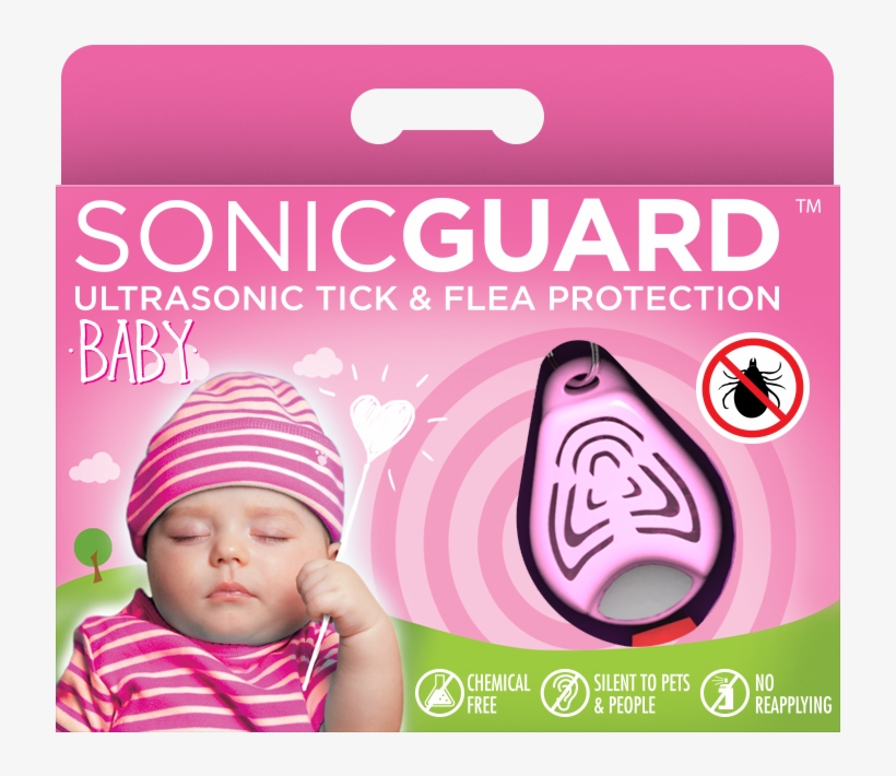 Sonicguard Baby Ultrasonic Tick And Flea Repeller For - Bomedys Tickless Kids Ultrasone Verjager Teek Vlo Roze, transparent png download