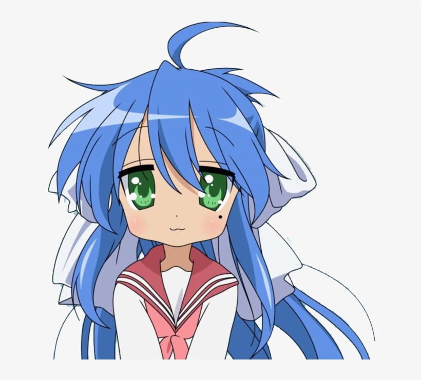 Konata Izumi Render By Mimikohchan-d5nid6x - Kagami Hatsune Miku Lucky Star, transparent png download