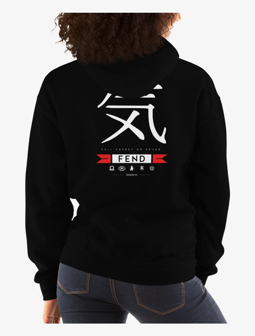 Fend Energy Hoodie - Sweatshirt, transparent png download