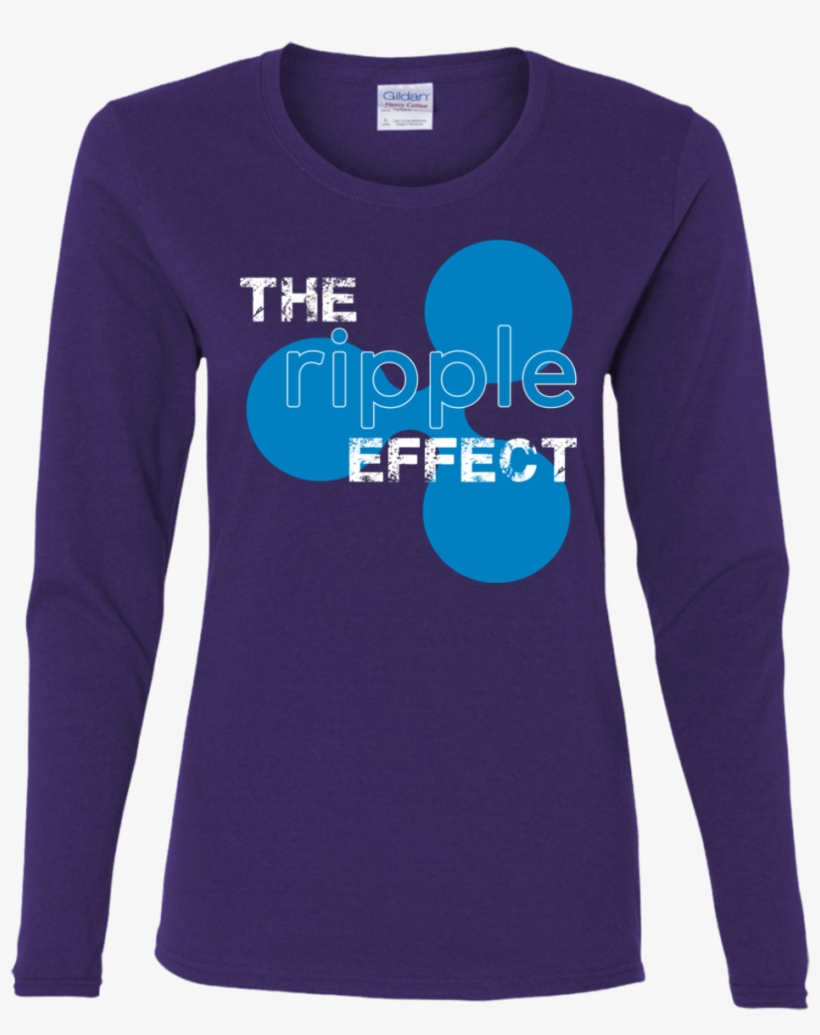 Crypto T-shirt Ls Women - T-shirt, transparent png download