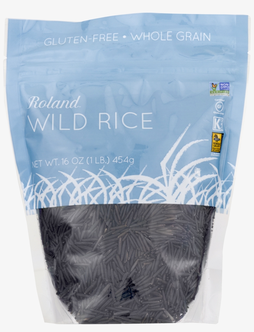 Roland Fancy Grade A Wild Rice 16 Oz (case Of 12), transparent png download