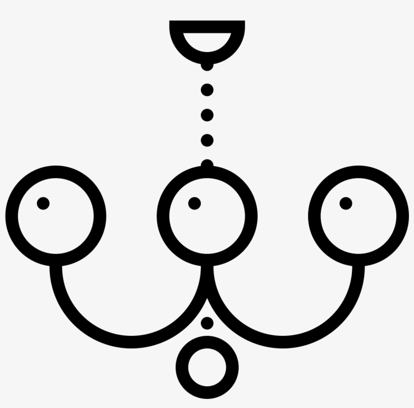 Chandelier Icon, transparent png download