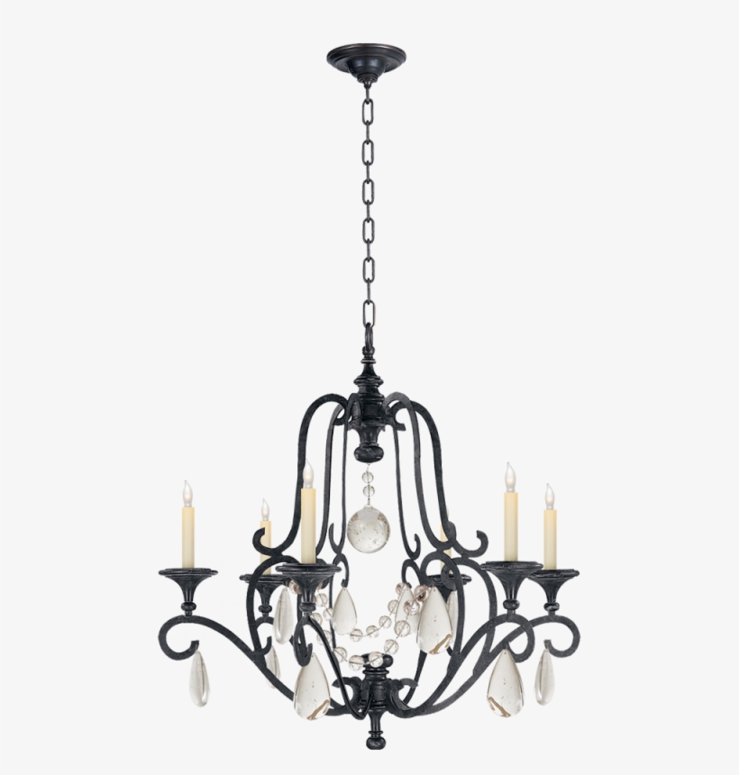 Add To Cart - Visual Comfort E. F. Chapman Piedmont Chandelier, transparent png download