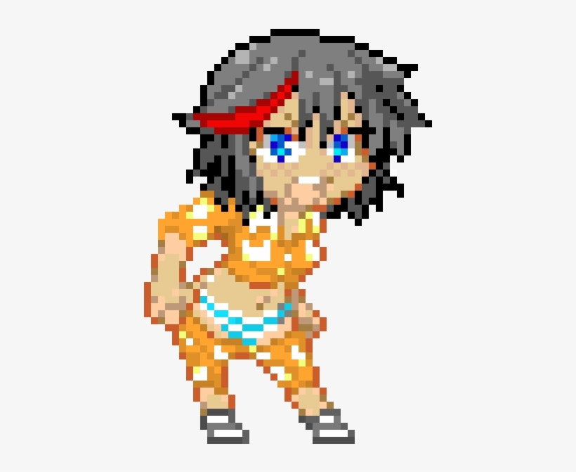 Ryuko Pantsu - Ryuko Pixel Art, transparent png download
