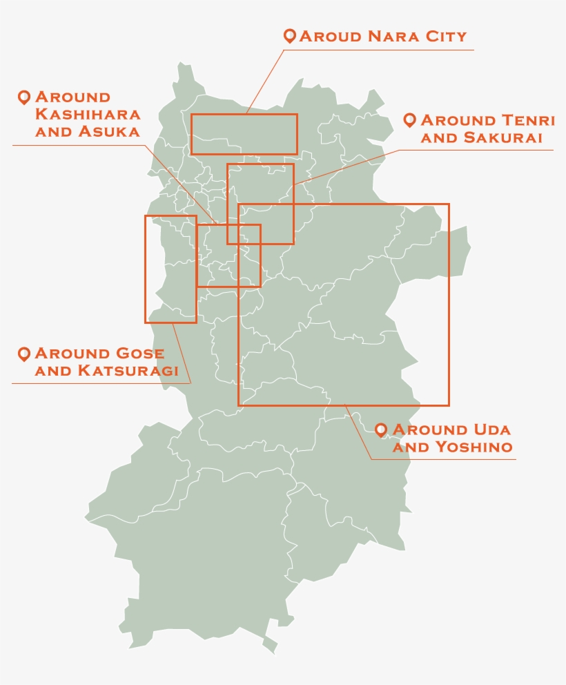 Naramap - 奈良 県 人口 分布, transparent png download