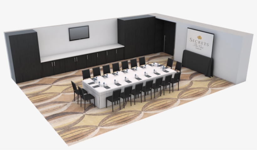 Secrets The Vine Cancun - Kitchen & Dining Room Table, transparent png download