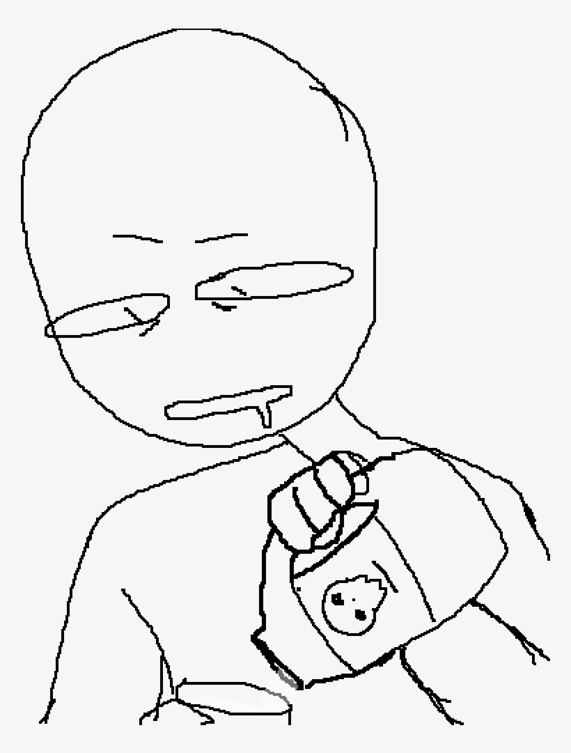 Cyanide And Happiness - Line Art, transparent png download