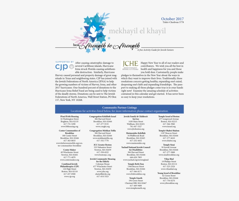 October Png 1st Pag - Document, transparent png download