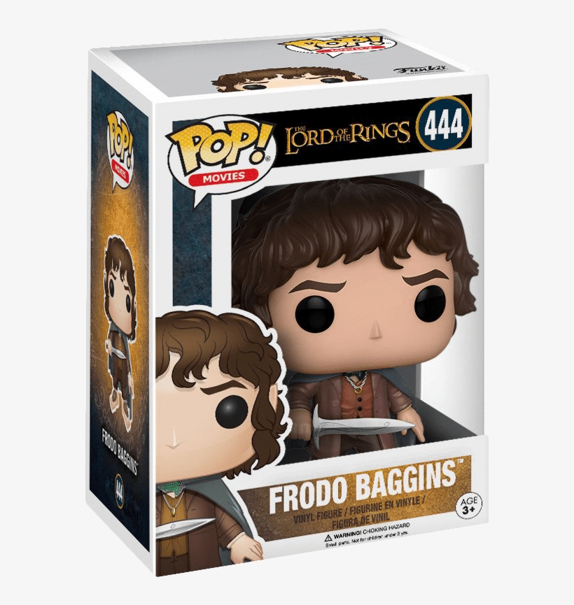 The Lord Of The Rings - Frodo Baggins Pop Vinyl, transparent png download