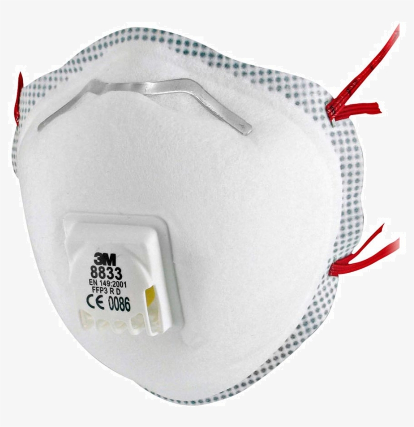 Pics/3m/3m8833 - 3m 8833 Premium Dust/mist Respirators (pk-10), transparent png download