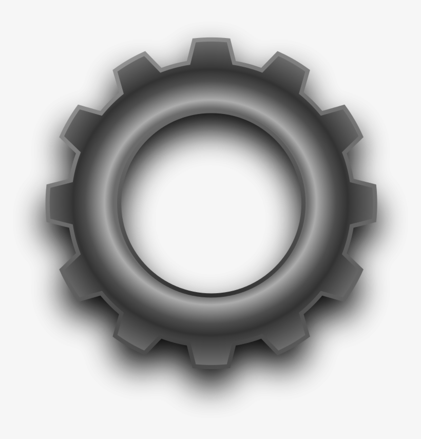 Metal Gear Clipart Two - Gears Clip Art, transparent png download