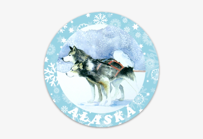 New Alaska Sticker Sets - Greenland Dog, transparent png download