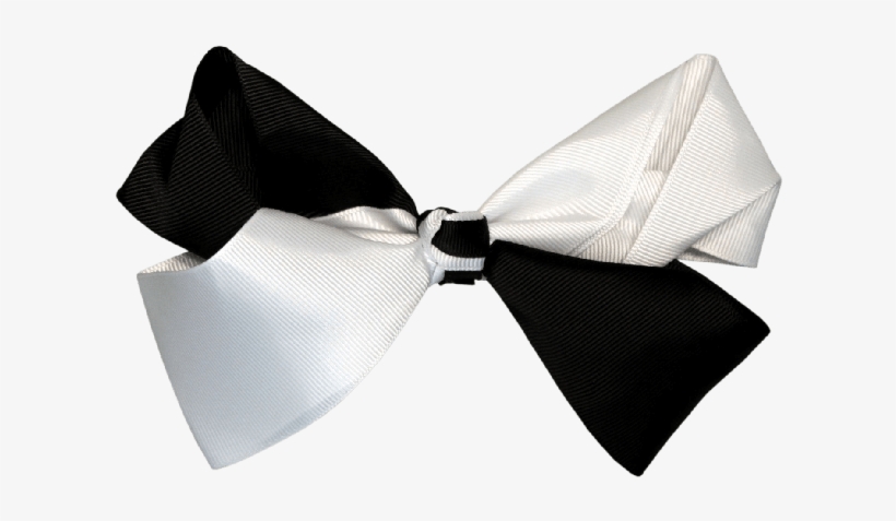 Black And White Oreo Bow - Necktie, transparent png download