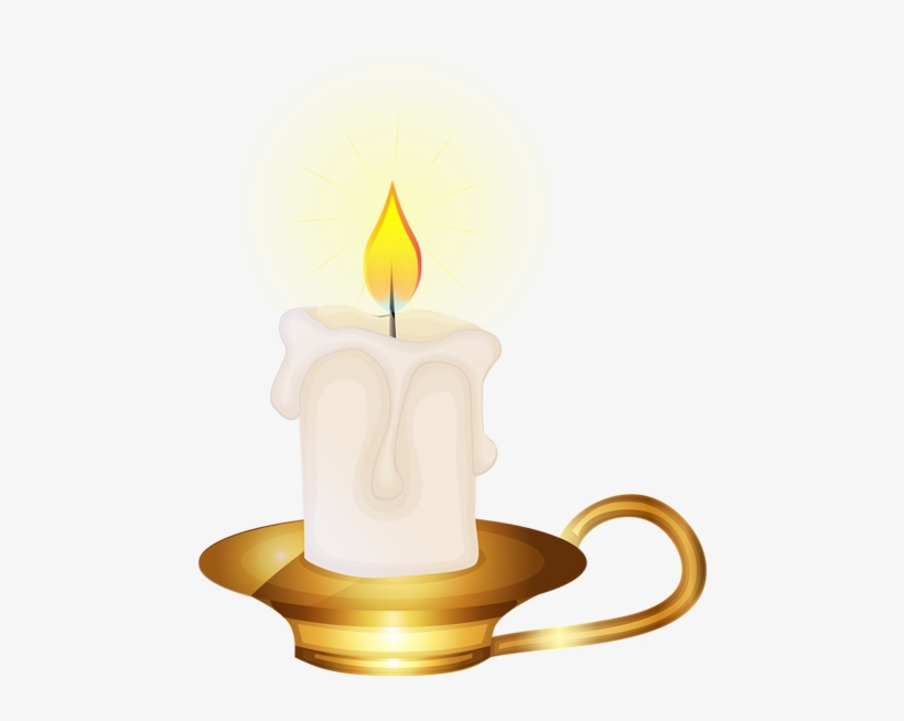 Vintage Candle Png Clip-art Image - Clip Art Candle Png, transparent png download