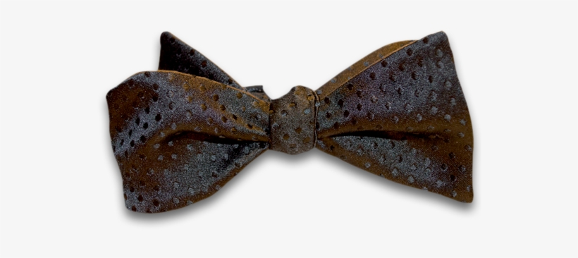 Black Satin Silk Self Tie Bow Tie With Tone On Tone - Satin Silk Tie, transparent png download