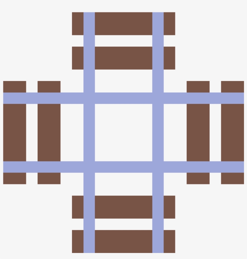 Train Tracks Icon - Wood, transparent png download