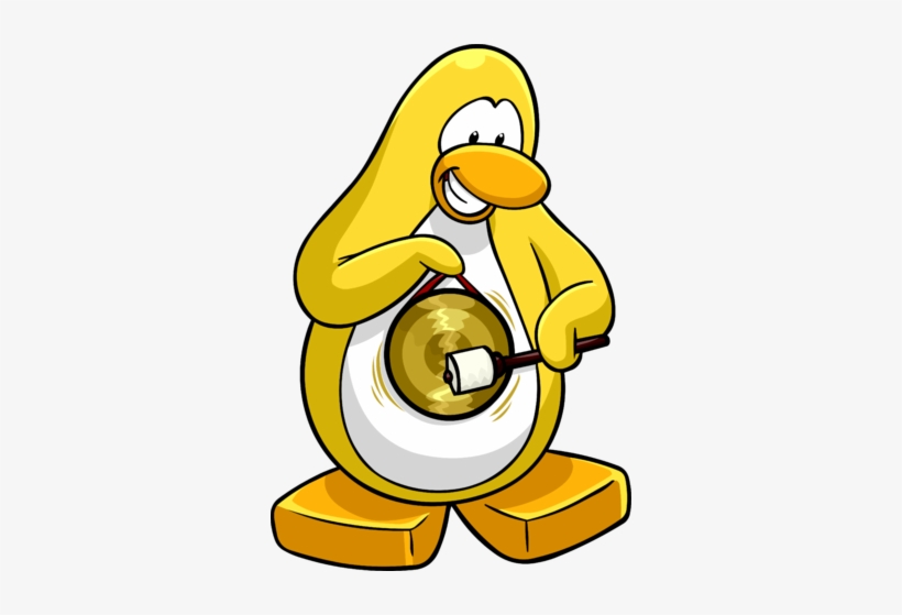 Happy New Year Postcard Penguin - Club Penguin, transparent png download