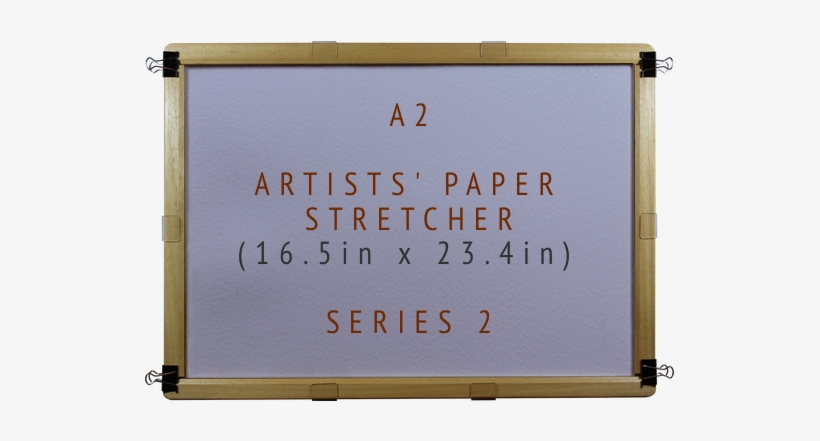 A2 Artists' Paper Stretcher For Watercolour - Sign, transparent png download