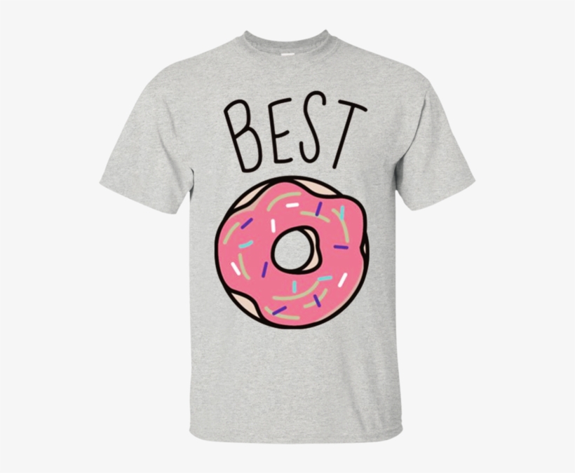 Best Friends Coffee And Donut - Best Friends T Shirts Donut & Coffee, transparent png download