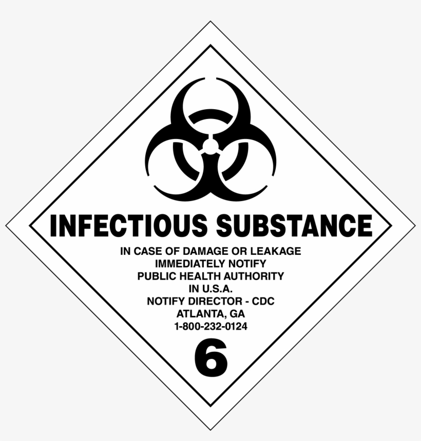 Toxic Placard, Worded, Aluminum, Sold Individually - Toxic Placard, transparent png download