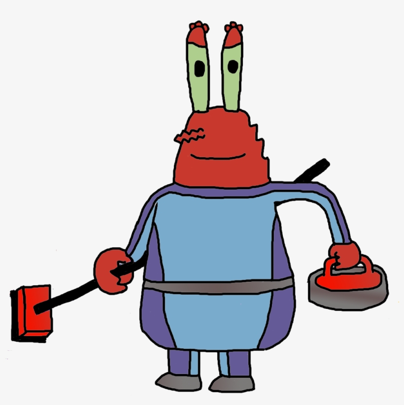 Mr Krabs Curling - Mr Krabs Png, transparent png download