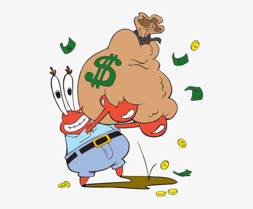 Share This Image - Spongebob Squarepants Another Day, Another Sand Dollar, transparent png download