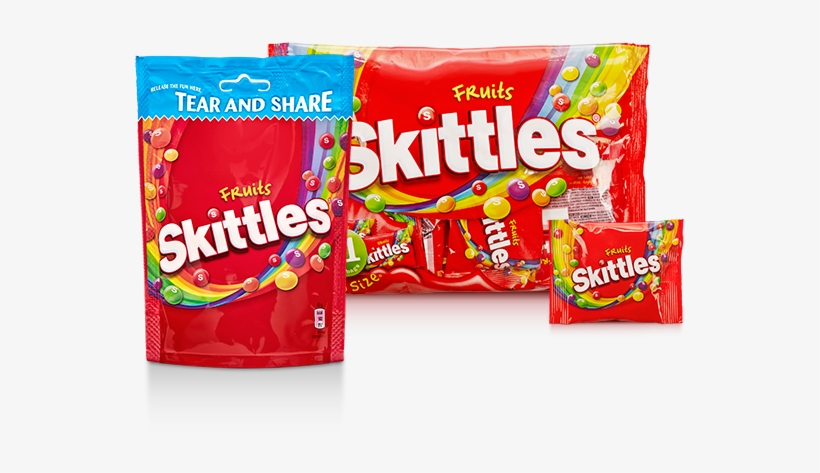 Go To Skittles - Retail Size Skittles Fruits 14 X 174g, transparent png download