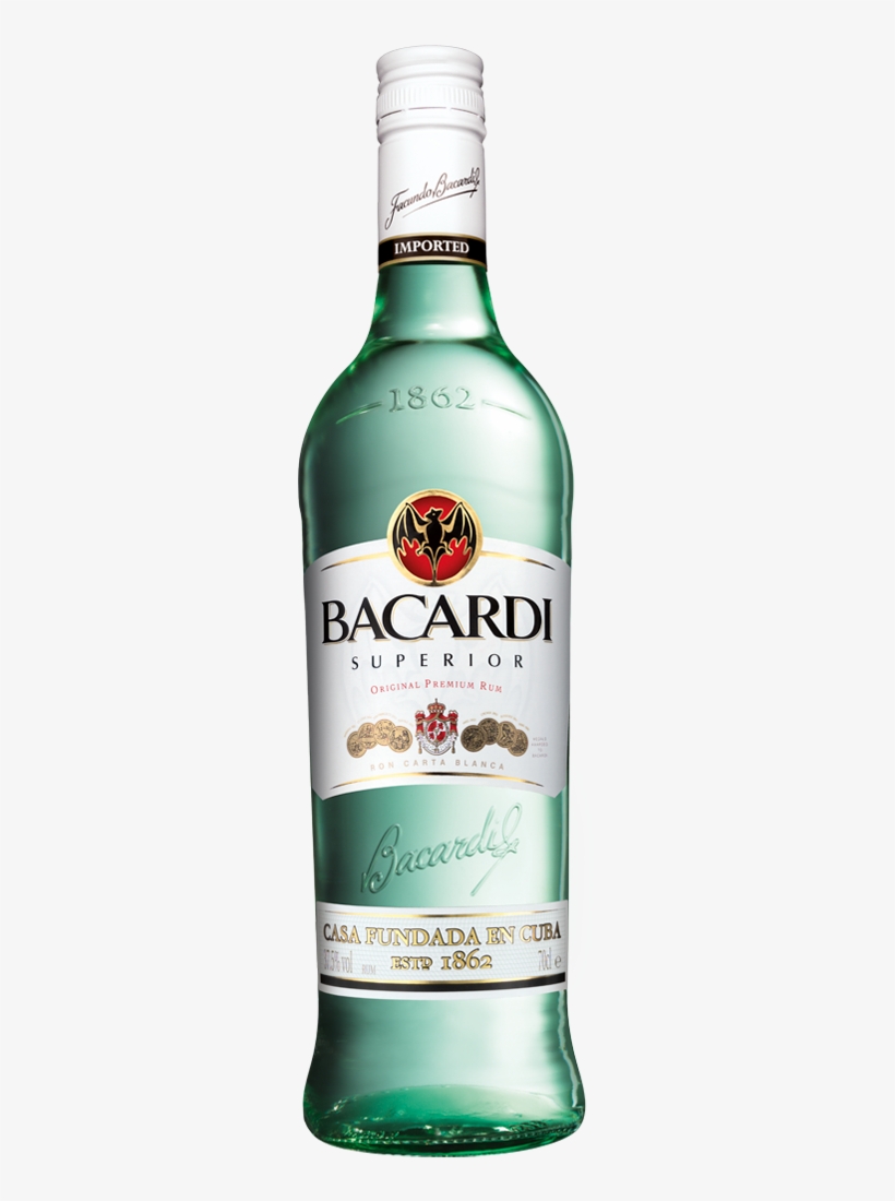 Superior Eu - Bacardi Superior 35cl White Rum, transparent png download