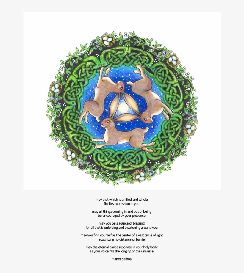 The Three Hares - Animal Figure, transparent png download