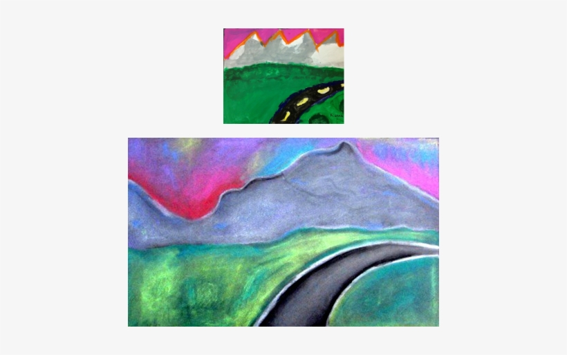 I Recreated A Piece Of Art From 6th Grade - Painting, transparent png download