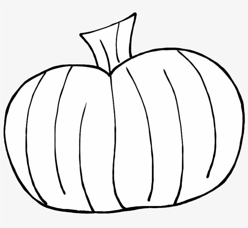 Fishing Pole Clipart Black And White - Pumpkin Clipart Black And White Png, transparent png download