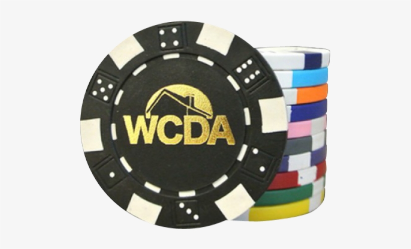 Striped Dice Custom Hot Stamp Poker Chips - Custom Poker Chips Dice, transparent png download