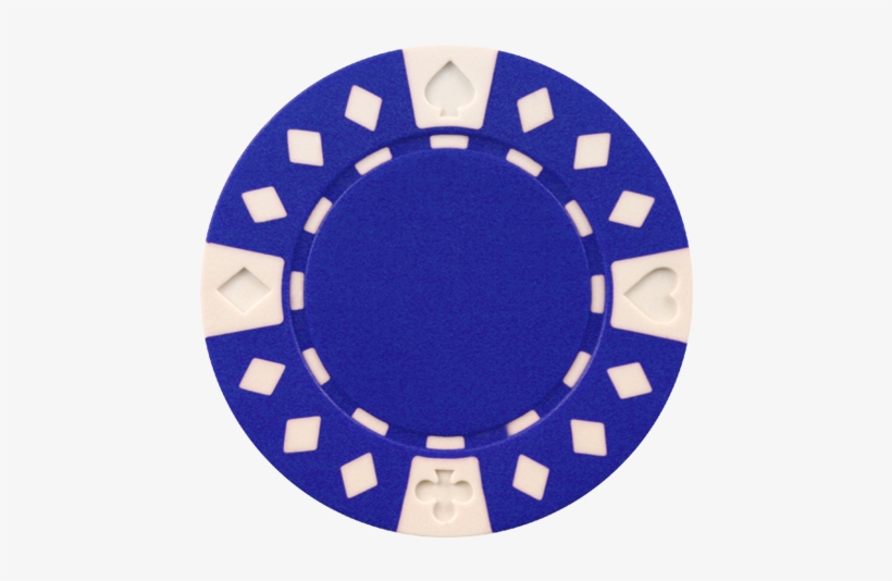 Clay Composite Diamond Suited Poker Chips 50 - Diamond Suited Poker Chip, transparent png download
