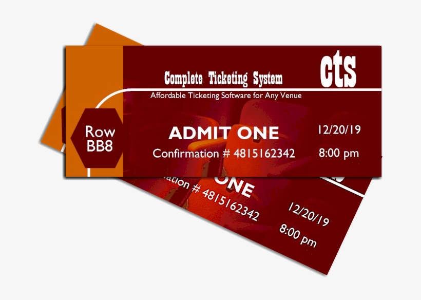 The Complete Ticketing System Is The Affordable Ticketing - Software, transparent png download