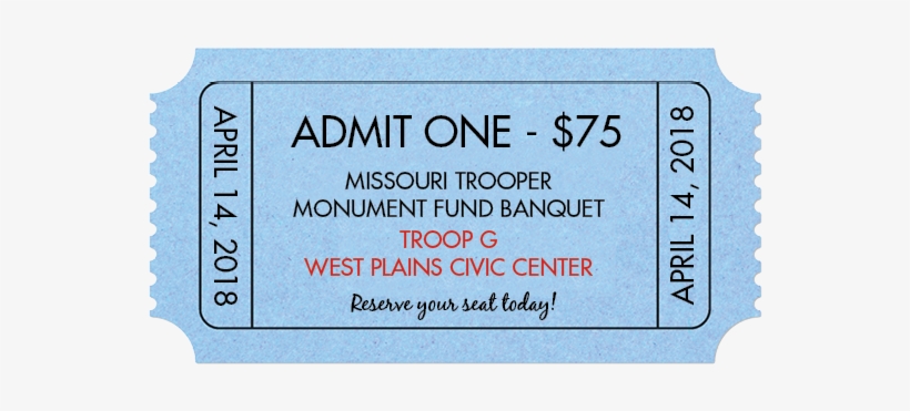 Troop G Banquet Ticket - Science And Technology, transparent png download
