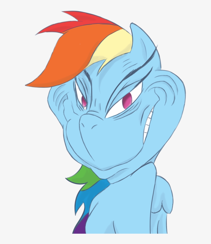 Artist Needed, Drawthread, Dr - My Little Pony Rainbow Dash S6e09, transparent png download