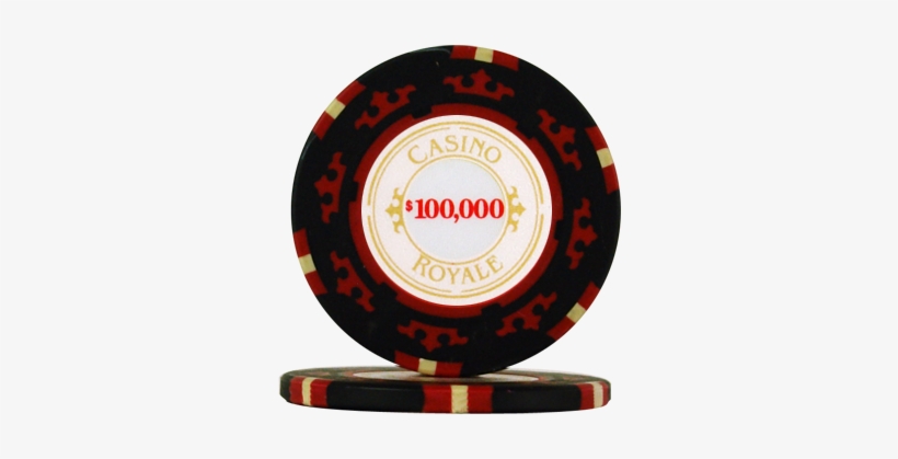 James Bond Casino Chips $100,000 - Casino Token, transparent png download