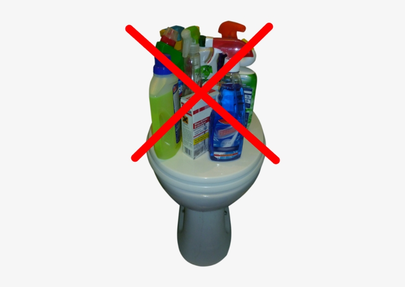 Cleaning With Baking Soda - Toilet, transparent png download