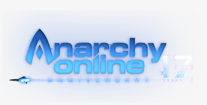 Today, Anarchy Online Celebrates Its 17th Year Of Active - Electric Blue, transparent png download