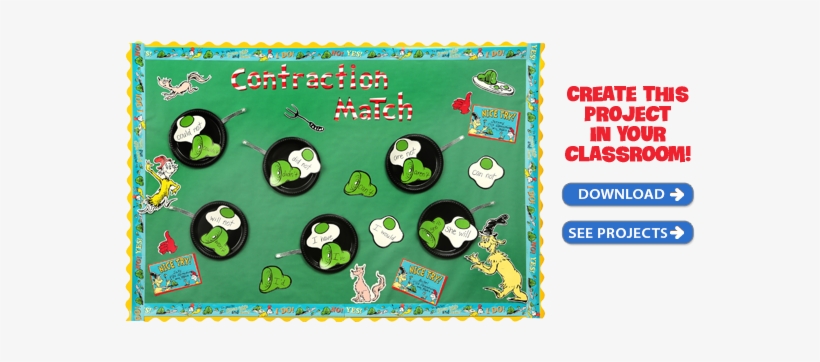 Seuss™ Bulletin Board Sets, Banners And More Will Foster - Classroom, transparent png download