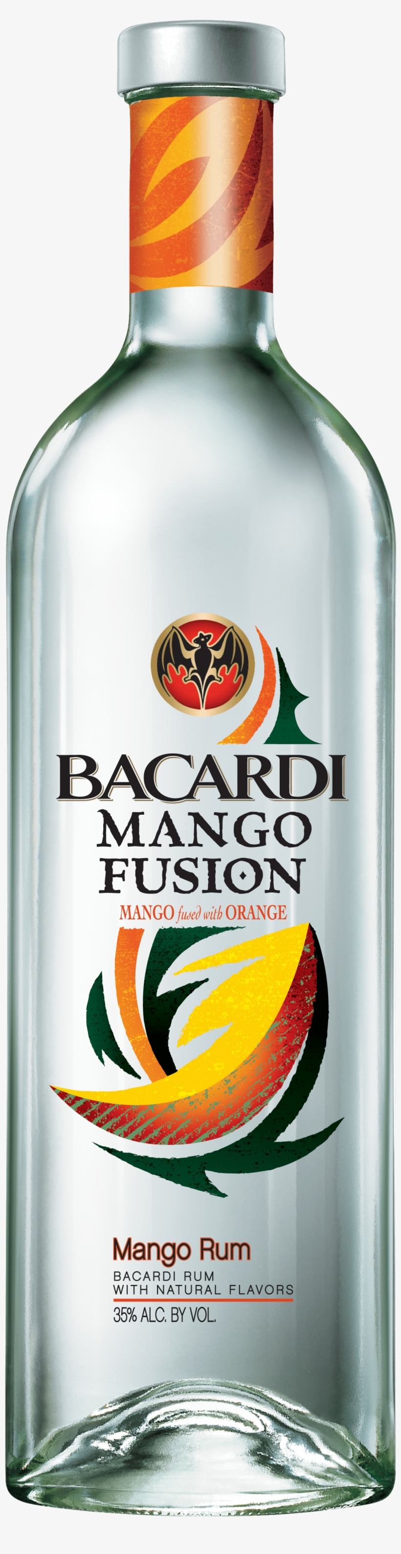 Bacardi Mango Fusion Rum - Bacardi Dragon Berry, transparent png download