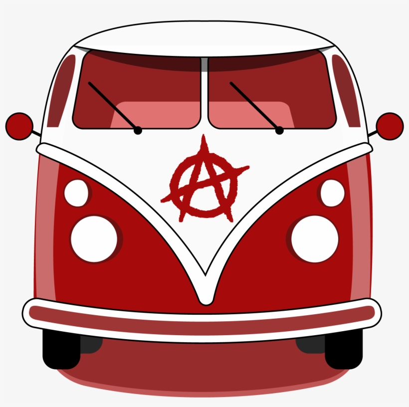 Anarchist 1 (red) Throw Blanket, transparent png download