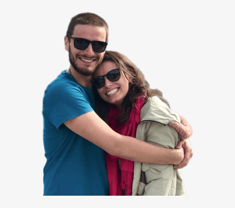 Couple Wearing Sunglasses - Pareja Png, transparent png download
