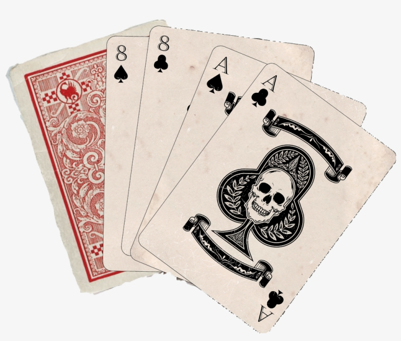 Cards Deadmanshand - Ace Of Clubs Playing Card: Blank 150 Page Lined Journal, transparent png download
